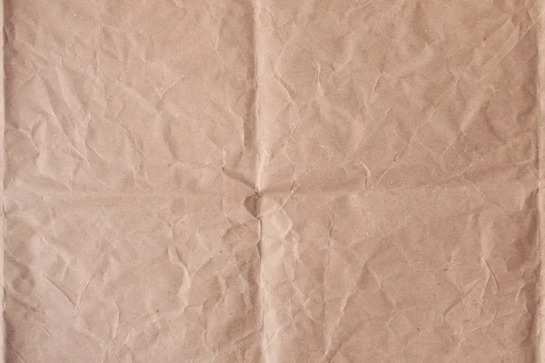Brun textur skrynklig förpackning hantverk återvunnet papper — Stockfoto