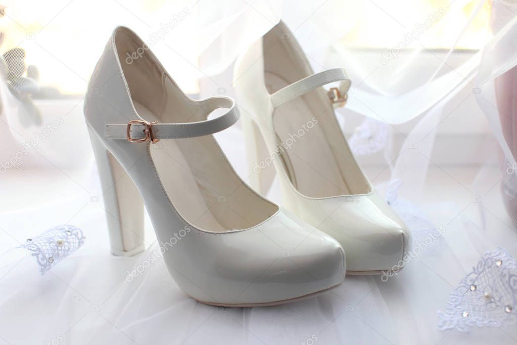 Beautiful wedding shoes