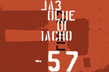 Tipografik retro grunge işaretleri ile arka plan. Vektör çizim.