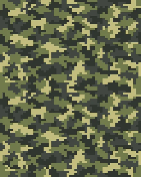 Digitale groene camouflage — Stockvector