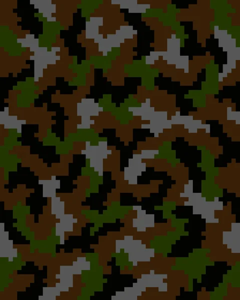 Modèle de camouflage numérique — Image vectorielle