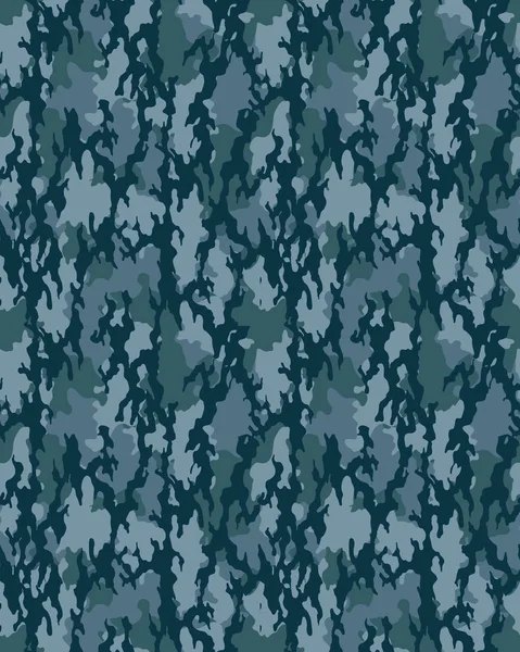 Naadloos camouflage patroon — Stockvector