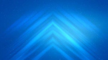 Blue Upward Hareketi 4K Döngü mavi bir atmosfer içerir, hareketli dalgalar yukarı doğru ok şeklinde dizilmiştir ve parçacıklar pürüzsüz bir döngü içinde yukarı doğru akmaktadır.
