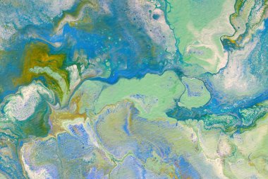 Mermer mavisi menekşe rengi. Soyut yağlı boyalı el yapımı yüzeyi olan yaratıcı bir arka plan. Sıvı boya.