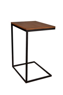 Ahşaptan yapılmış lamba ya da kitaplar için masa.