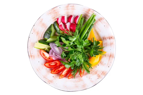 Platillo Vegetal Con Verduras Verduras — Foto de Stock
