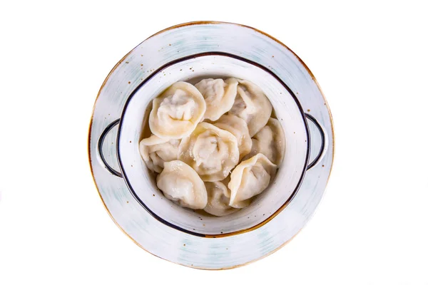 Boiled Dumplings Oil Boiled Dumplings Oil — Stock Photo, Image