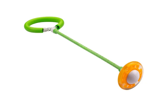 Neuroscacker Verde Con Rodillo Naranja — Foto de Stock