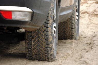 Yol yaz lastiği kum ile Paketli koruyucu ayrıntılı 