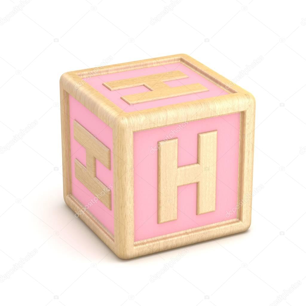 pink alphabet blocks