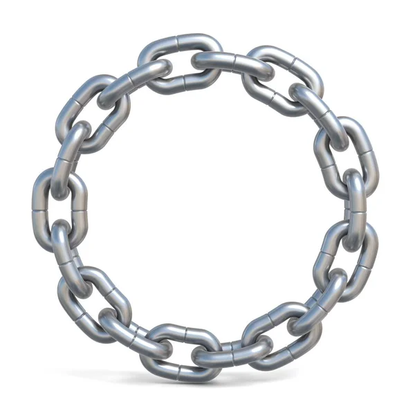 Circle chain 3D — Stock Photo, Image