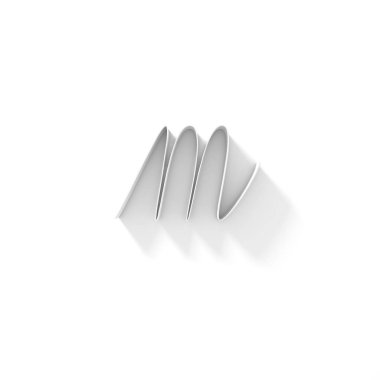 Uzun gölge el yazısı yazı mektup M 3d