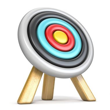 Okçuluk hedef tarafı 3d görüntüleme