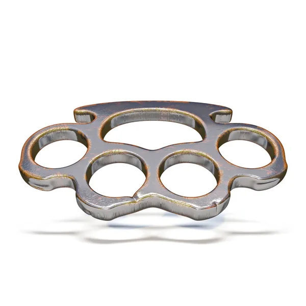 Brass knuckles 3d — стоковое фото