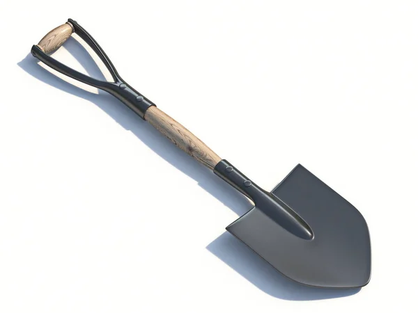 Лопата 3D — стокове фото