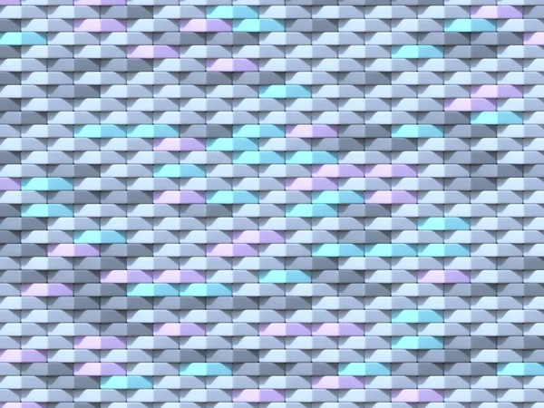 Streszczenie geometryczne cztery pastelowe kolory Prostokąty z bac cieni — Zdjęcie stockowe