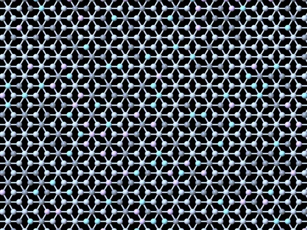 Абстрактний геометричний чотири пастельний колір Мала ромбова решітка з — стокове фото