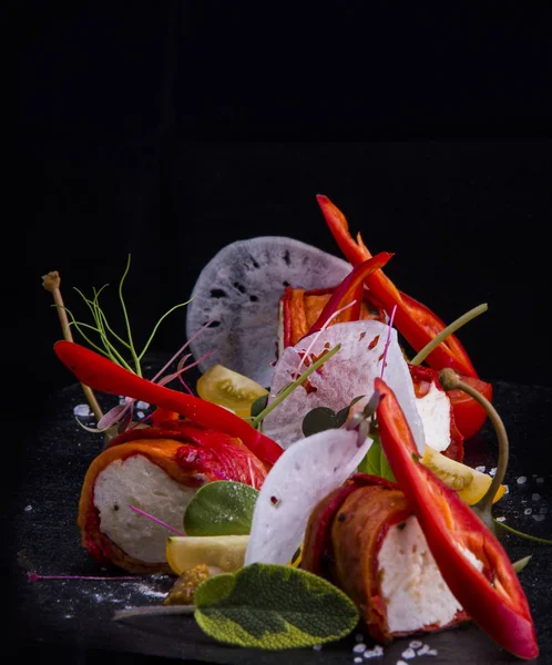 salata ruloları pepers