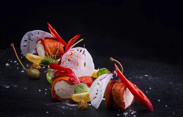 salata ruloları pepers