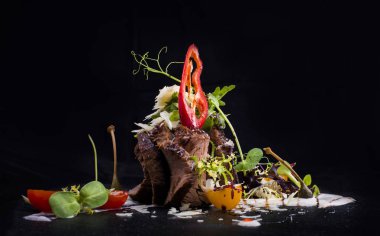 Fırında Balık deniz ürünleri