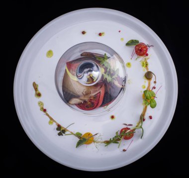 Fırında Balık deniz ürünleri