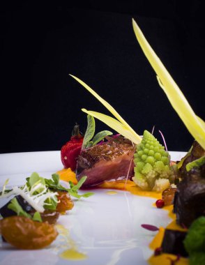 Kızarmış ördek göğsü