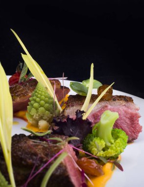 Kızarmış ördek göğsü