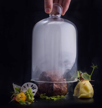 patates püresi et ızgara