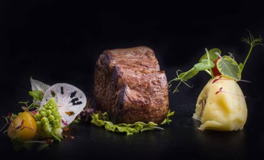 patates püresi et ızgara