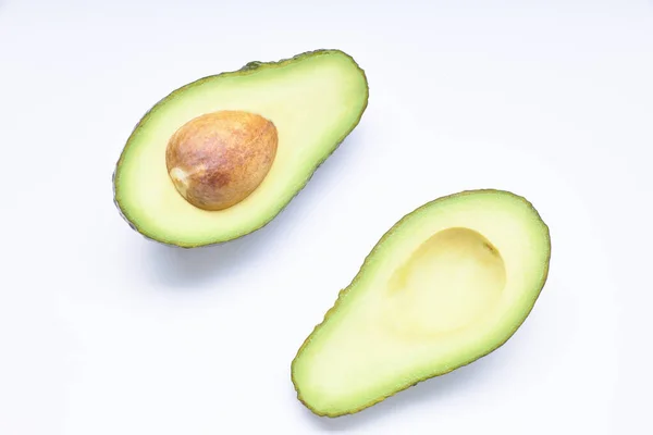 Avocado Fruit Detail Interior Seed Very Healthy Delicious Concept Healthy — Stock Photo, Image