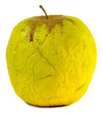 eski kırışık elma