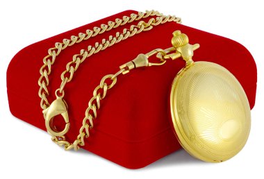 kırmızı kutu cep saati