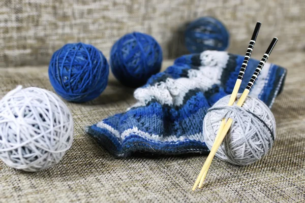 knitting wool ball hobby