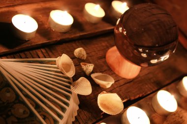 Kehanet tarot kartları mum