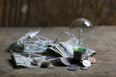 sikke ve buruşuk para tungsten lamba filaman