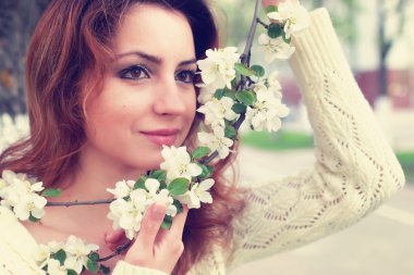 Kız koku ağaç çiçek