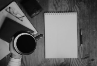 tek renkli defter kağıt yazma araçları