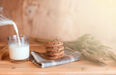 Sütlü Çikolata Bisküvi tahıllar