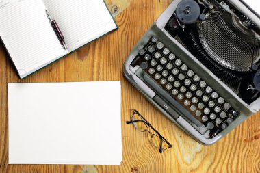 Daktilo retro masaüstü