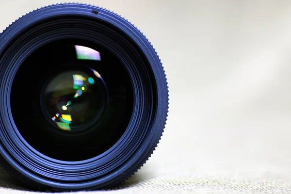 Fundo do objeto de sinalização da lente — Fotografia de Stock