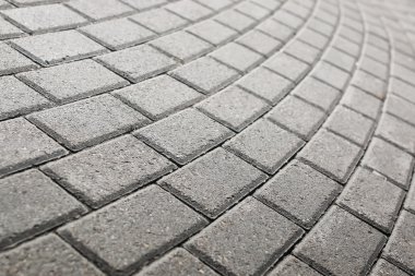 Asfalt parke taşı döşemesi