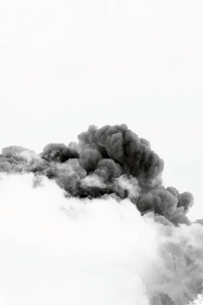 Smoke cloud explosion — Stock Photo, Image