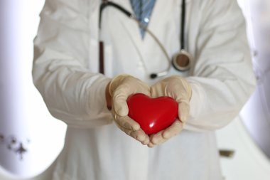 Doktor elinde kalp