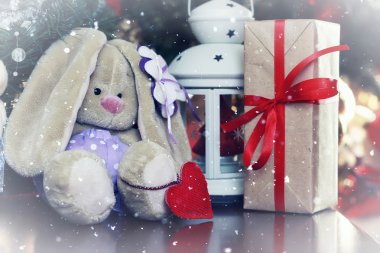 Fener yumuşak oyuncak yeni yıl