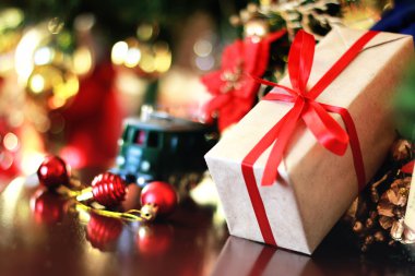 Hediyelik Noel top ve tren