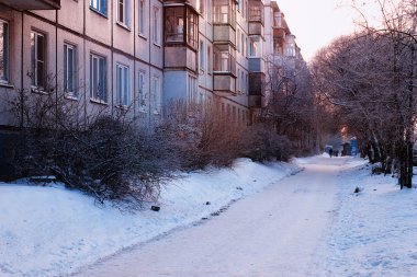 Yaya kaldırımları kışı