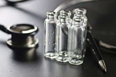 Tıbbi test tüpleri seti