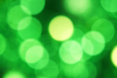 Yeşil Sarı bokeh arka plan