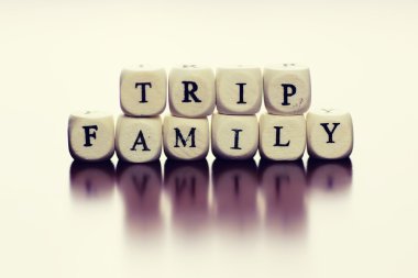 metin küp seyahat aile