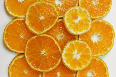 mandalina meyve beyaz izole